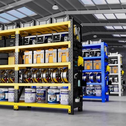 货架置物架仓储仓库超市储物间货架多层收纳储藏金属家用阳台置物