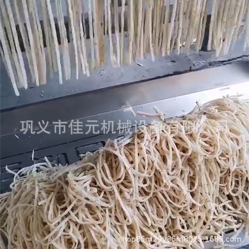 大产量饼丝机全自动双面烙饼丝饼条机自动上浆烙制成品根根分明