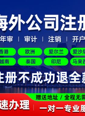 海外公司注册年审计塞舌尔BVI开曼群岛香港公司注册离岸银行开户