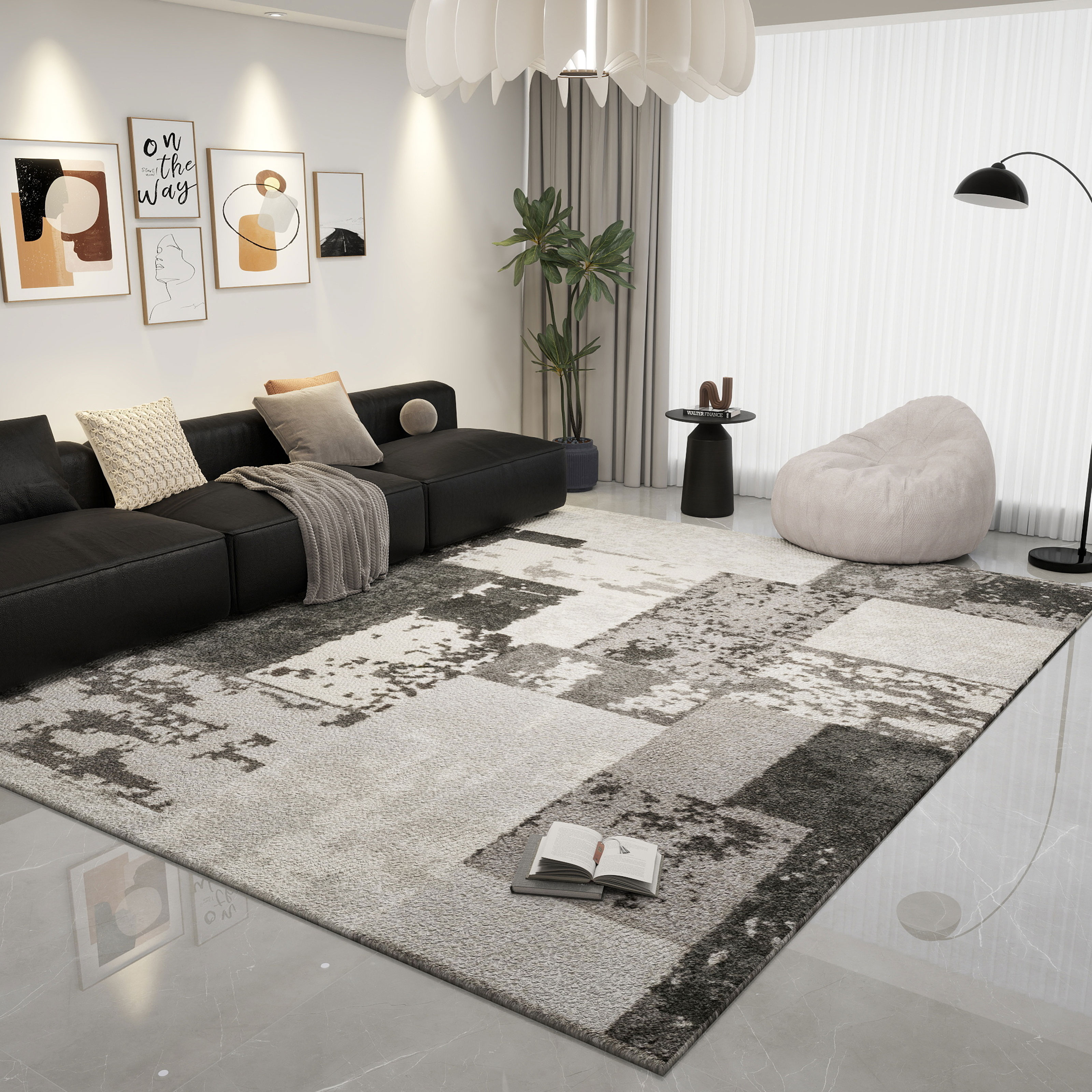 客厅地垫现代地毯无甲醛无异味