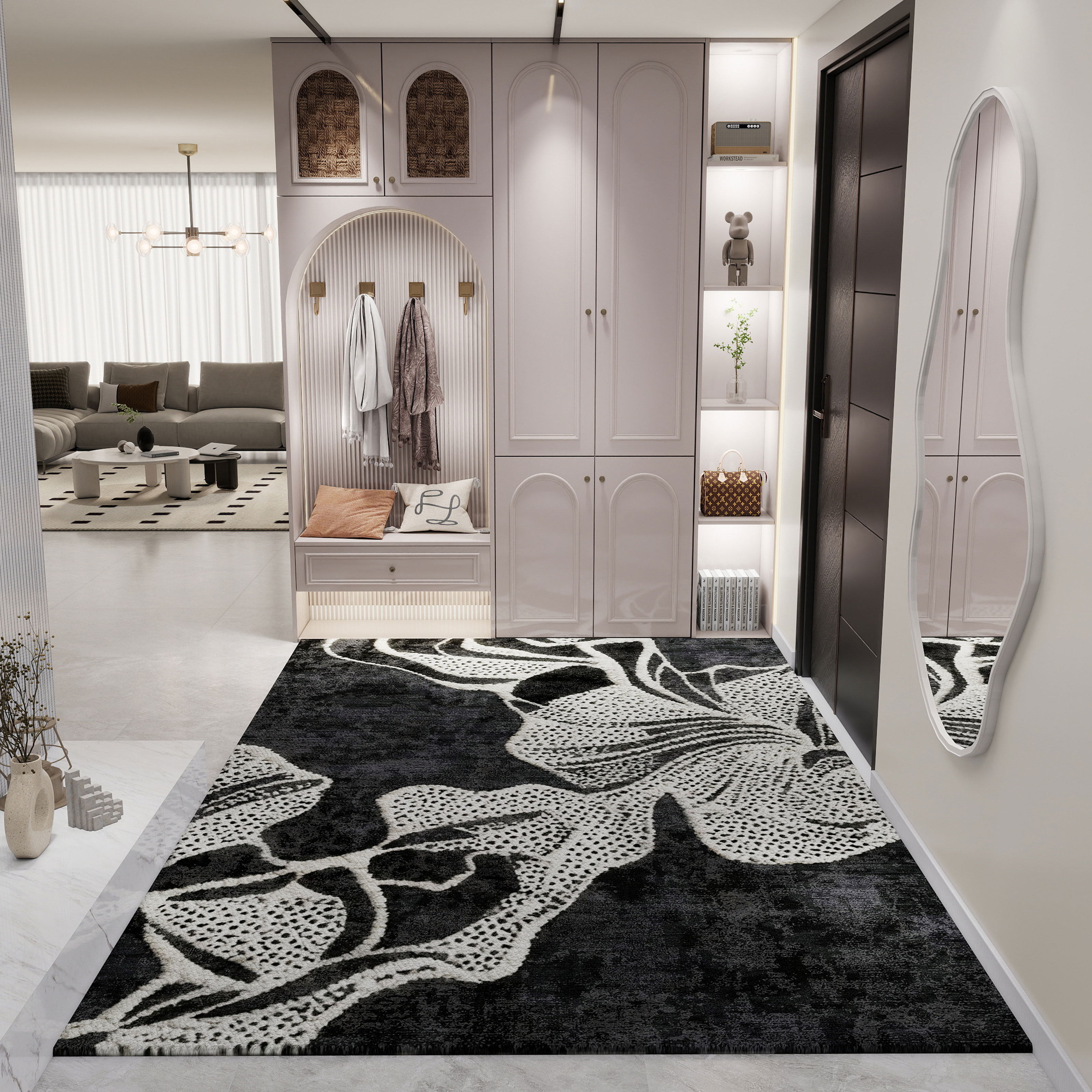 入户门地垫进门脚垫家用玄关地毯