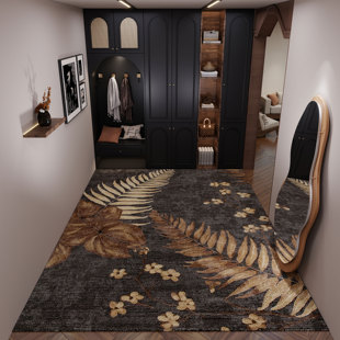 复古入户门地垫进门玄关垫子防滑脚垫家用门垫无甲醛耐脏支持定制