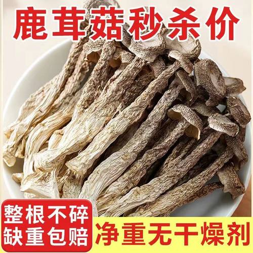 鹿茸菇无硫无碎当季新货