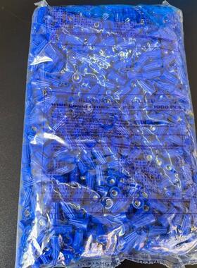 弹簧螺式接线头 螺旋压线帽 闭端端子P1 P2 P3P4P6橙色1000只