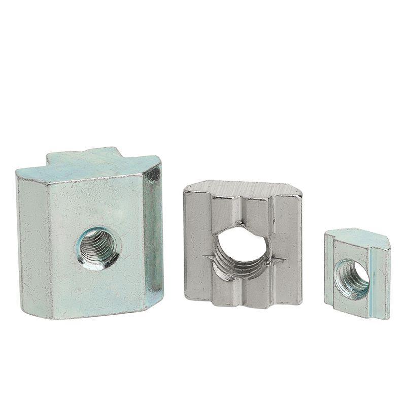 欧标铝型材滑块螺母T型滑块方形螺帽t形20 30 40 45 型M3M4M5M6M8