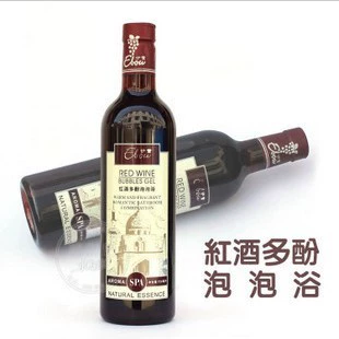 伊宝正品SPA 红酒多酚泡泡浴750ml 红酒沐浴露 保湿嫩白 超多泡泡