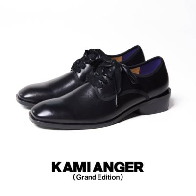 KAMIANGER胎牛皮德比鞋女通勤