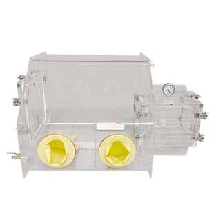 透明亚克力手套箱定制真空箱实验室氮气保护箱隔离惰性气体操作箱