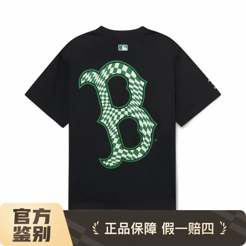 MLB波士顿红袜队美式复古短袖