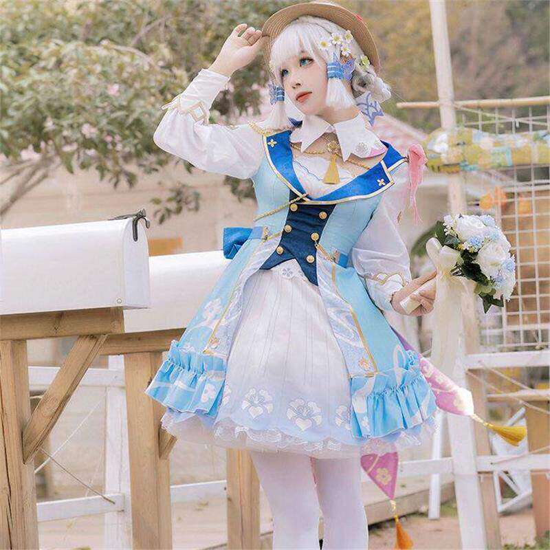 原神cos服现货大码神里绫华cos图片