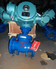 电动直通排泥阀 电动法兰排泥阀 泥沙 淤泥电动排泥阀J941X