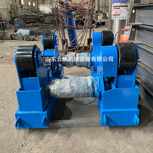 厂家批发压力容器5吨10吨20吨30吨焊接滚轮架 罐体托辊架 翻转架