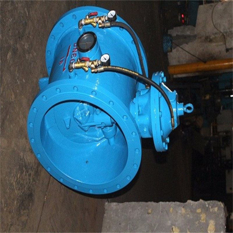 BFG7M43GR-16P DN1000管力阀管道自力式控制阀法兰管力阀-型号