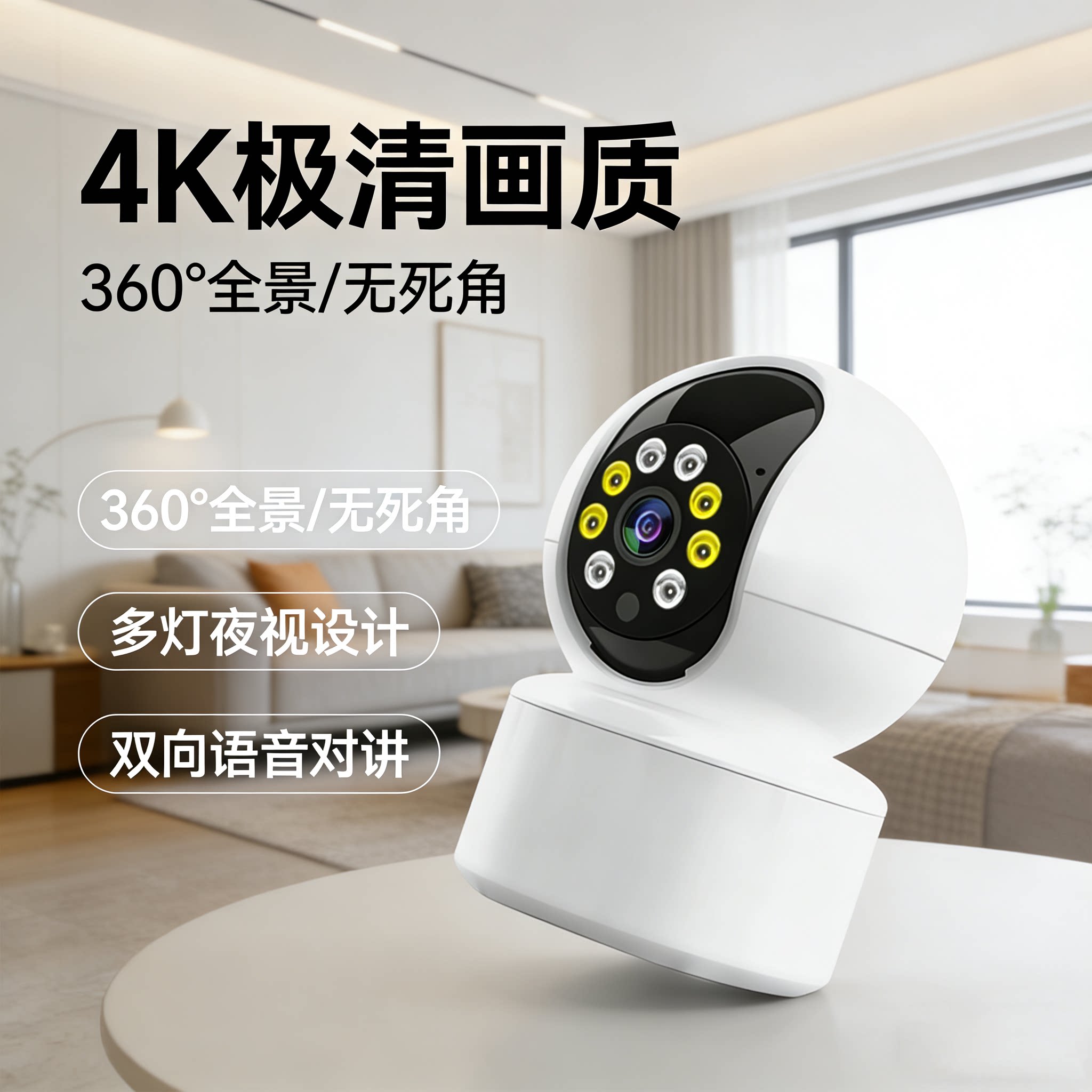 2026款家用网络摄像头360家用网络摄像头