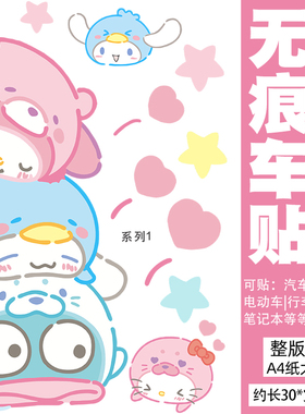 九号贴纸q30/q80/q85c电动车装饰小配件电瓶车改装三丽欧电瓶车贴