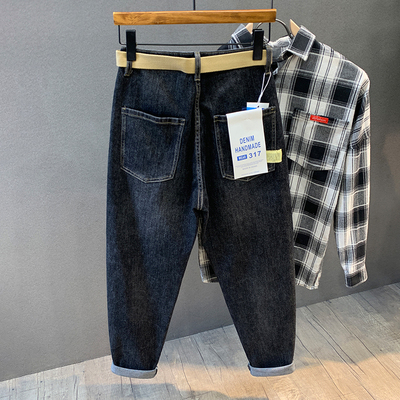 专柜品质牛仔裤哈伦牛仔裤秋冬潮