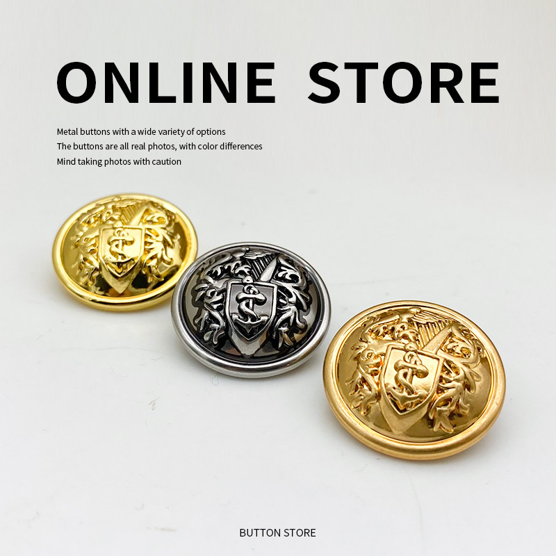 高档中古风大衣外套上衣扣子金色毛衣风衣西装纽扣开衫钮扣金属扣,居家布艺,纽扣,淘宝优惠券,粉丝福利购,淘宝优惠卷