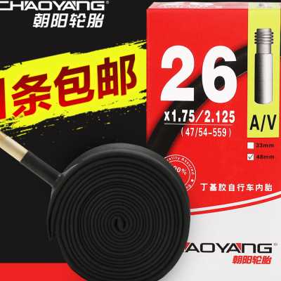 朝阳山地自行车内胎16/18/20/24/26寸x175*195单车轮胎儿童大全14