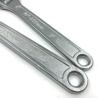 直销活动扳手6寸8寸10寸12寸15寸24寸管子钳螺丝活口大扳手工具