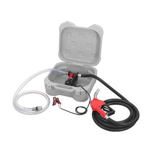 曦尔电动抽油泵自吸柴油12v24v220v伏车载加油机收纳箱加油枪