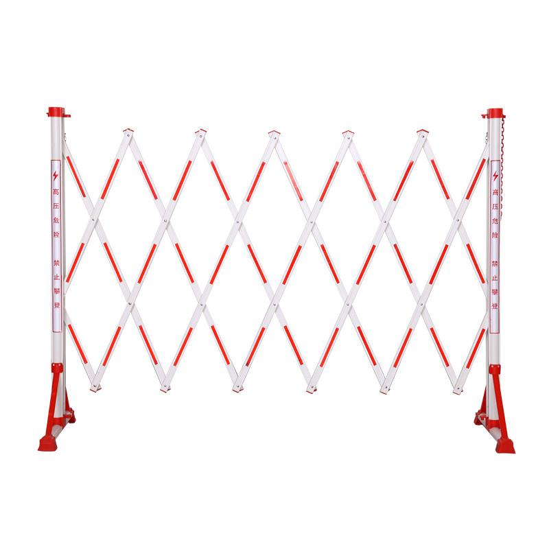 玻璃钢伸缩围栏可移动绝缘围栏户外安全隔离折叠防护栏电力护栏