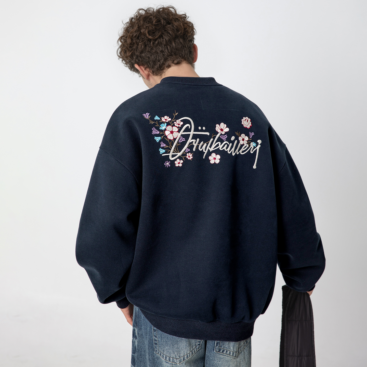 OFF-UP美式复古重磅卫衣