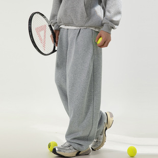 【李佳琦直播间付定金】OFF-UP休闲宽松卫裤中腰弯刀长裤直筒裤子