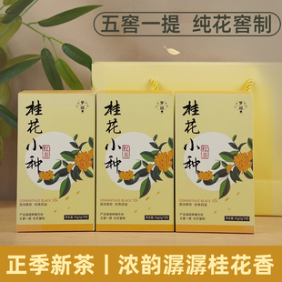 梦园桂花红茶正山小种茶叶浓香型独立小包装自己喝送礼