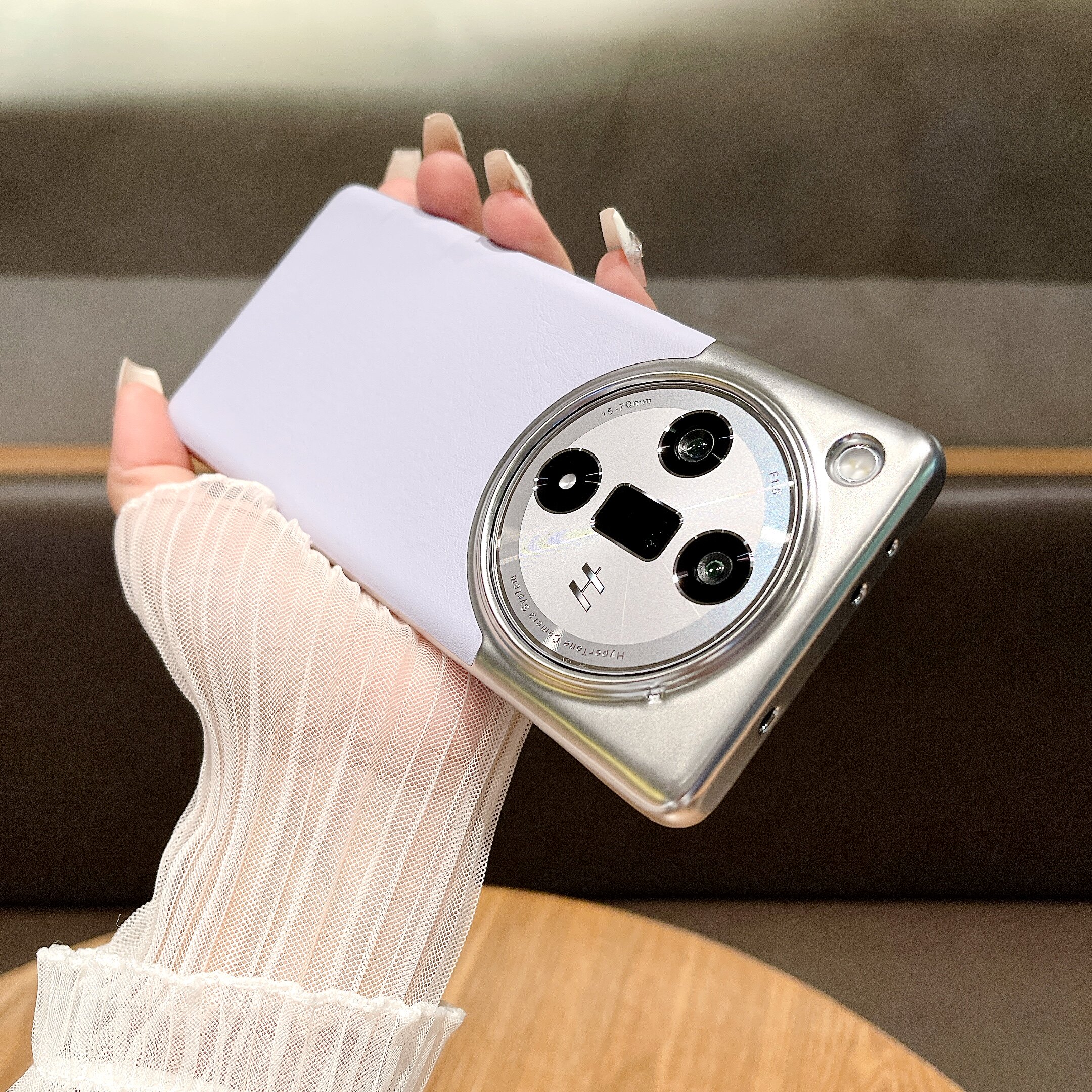 原机色适用oppofindx7手机壳新款素皮FindX6pro高级感商务x6全包防摔find女x7Ultra保护套情侣原机超薄创意