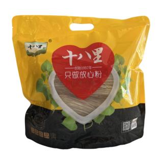 秦皇岛特产十八里红薯粉条放心粉新包装汤粉圆粉宽粉细粉丝火锅