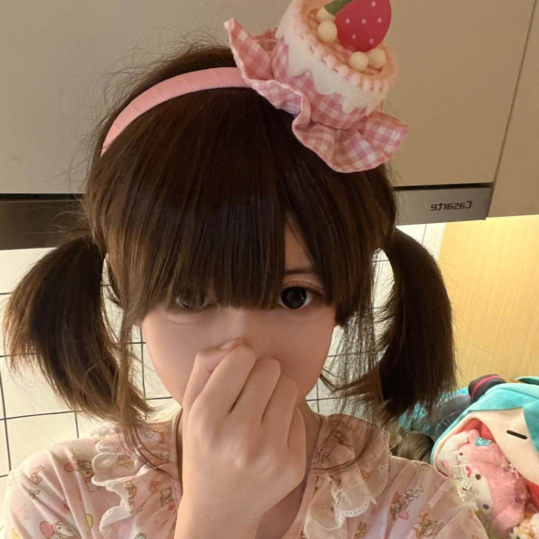 草莓小蛋糕系列发饰粉色可爱立体发箍边夹软妹拍照道具百搭Lolita