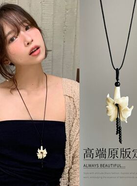 ins博主同款白色立体花朵