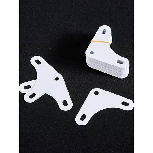 万能角钢M6三角片角钢货架专用配件三角马三角扣附件加固件连接片