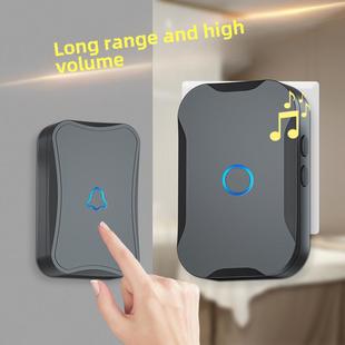 无线门铃传呼机门铃家庭超长距离一对二数字遥控入口门铃办公室