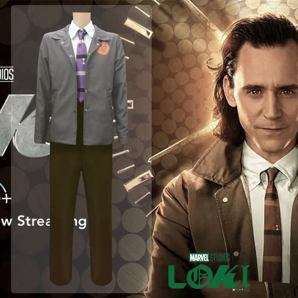 2021美剧Loki洛基cos服电影同款cosplay角色扮演全套服装跨境现货