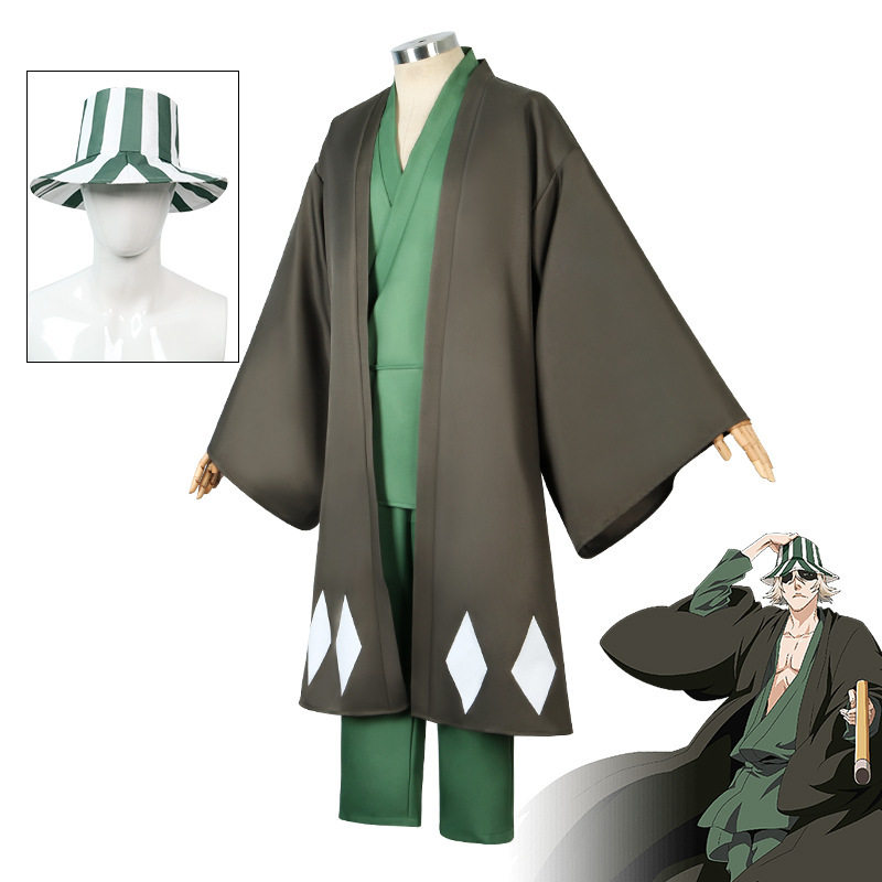 漫多死神浦原喜助cos服漫画和服动漫游戏服cosplay动漫万圣节服装