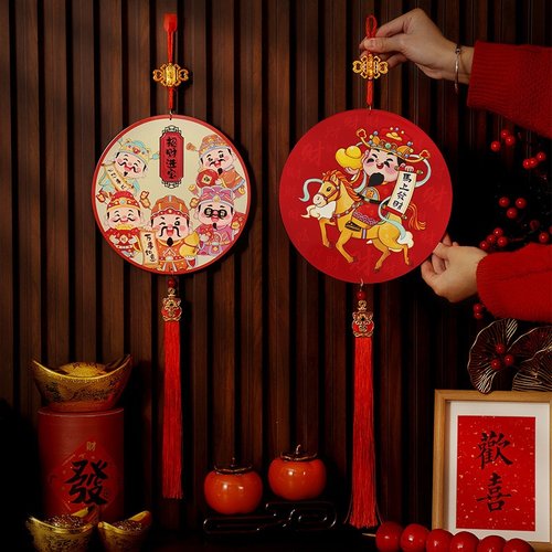 2026马年新年挂件福字葫芦立体挂饰客厅入户门挂春节过年装饰用品