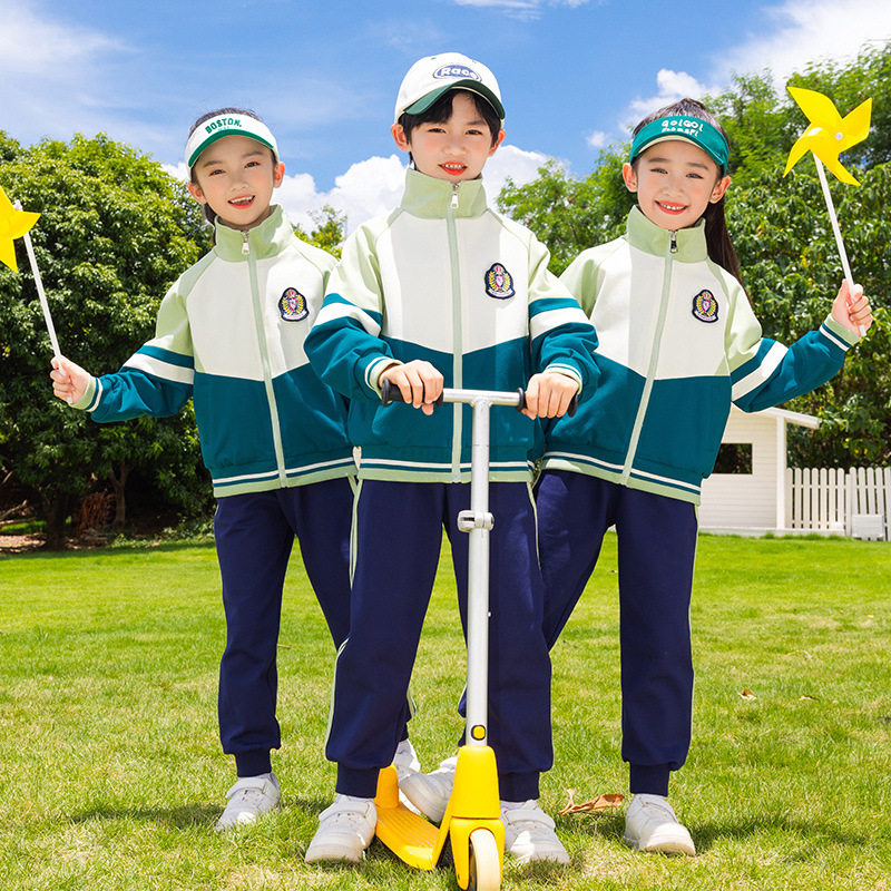 校服套装小学生春秋装幼儿园园服秋款运动服儿童班服三件套一年级