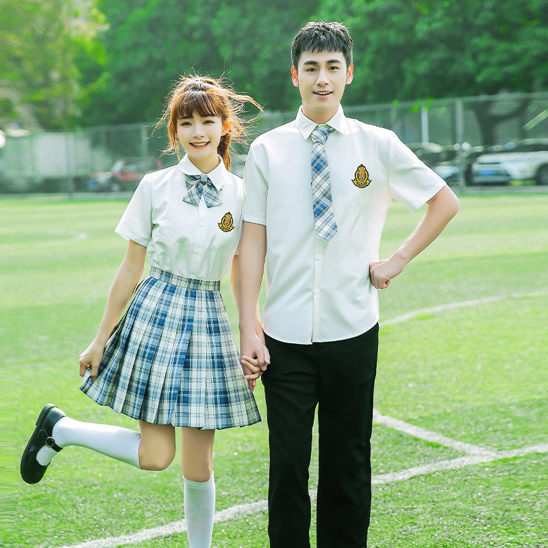 中学生校服jk制服 温柔一刀咩咩一刀时尚英伦学院风毕业班服