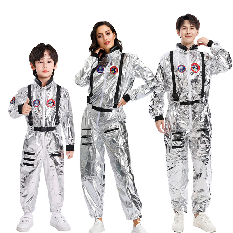万圣节儿童成人太空飞行员服宇航员流浪地球COS服装航天员服装