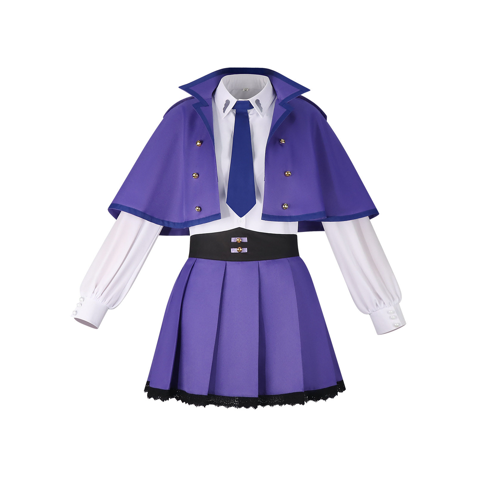 超讨厌初因蓝色斗篷款cos服装套装二次元cosplay漫展舞台表演服装