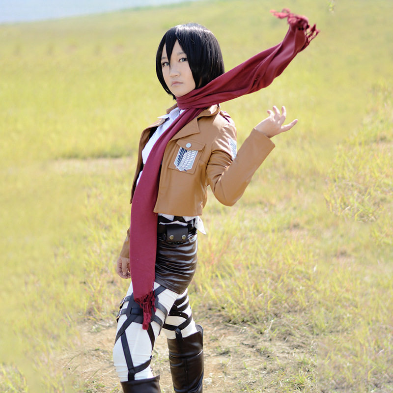 进击的巨人cos衣服全套三笠兵长艾伦调查兵团cosplay动漫男女服装