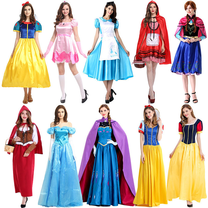 万圣节角色扮演cosplay成人女俏丽桃子公主装花中仙子DS演出服装