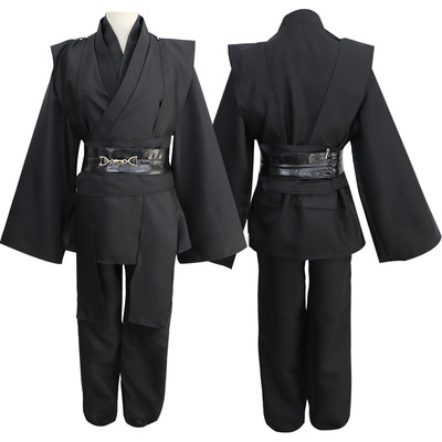 金源亿家星球大战服装cosplay 安纳金绝地武士服装黑色套装 现货
