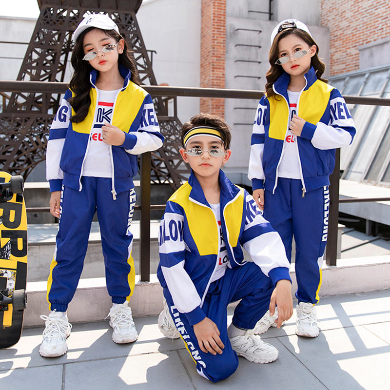 幼儿园园服春秋装学院风儿童校服套装老师小学生校服班服运动印制
