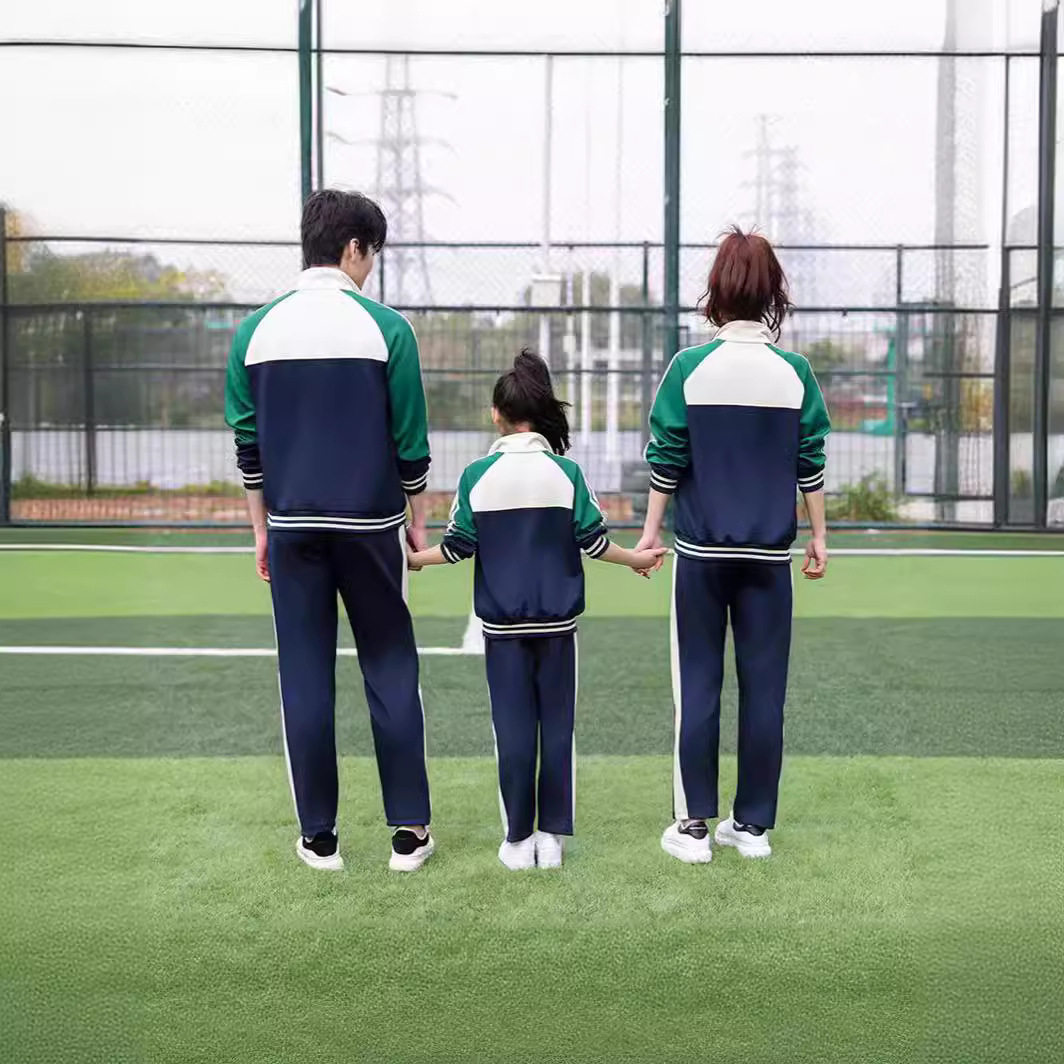 秋季中学生校服套装学院风高中生初中生运动会服装三件套夏季班服