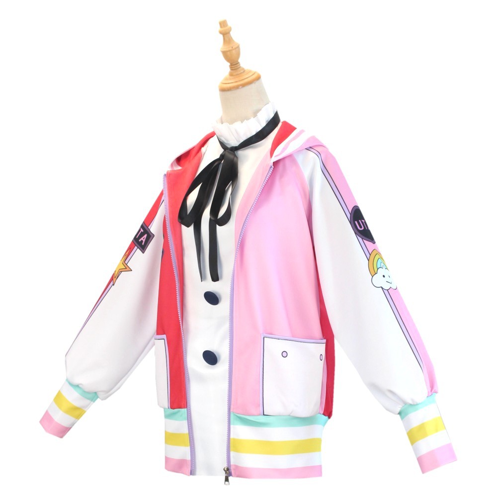 现货海贼王cos服海贼王red剧场版乌塔cos服服装外套