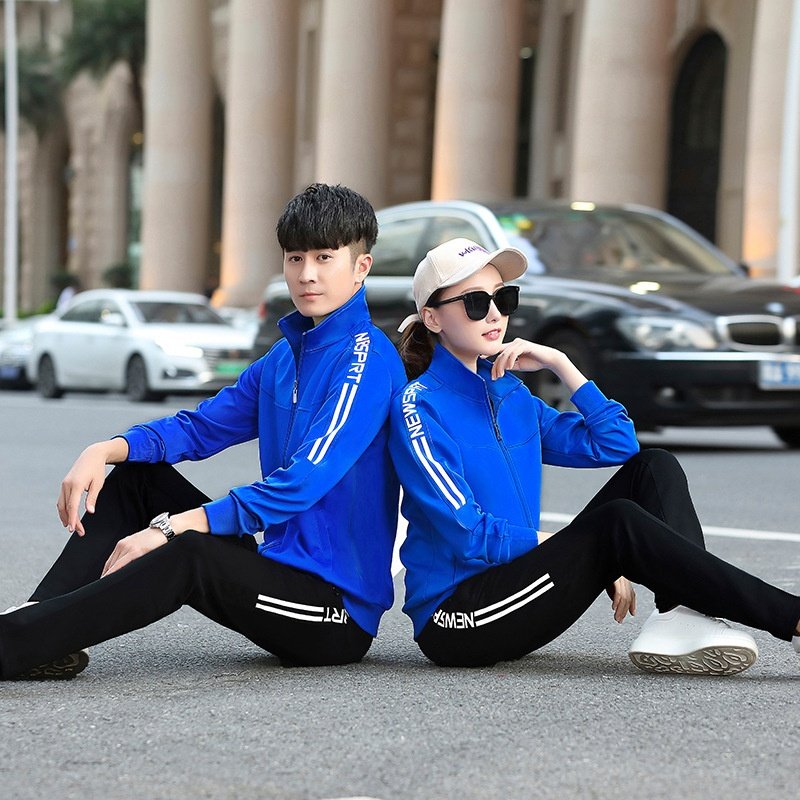 中学生校服运动套装男女初中生高中班服情侣长袖春秋季运动服