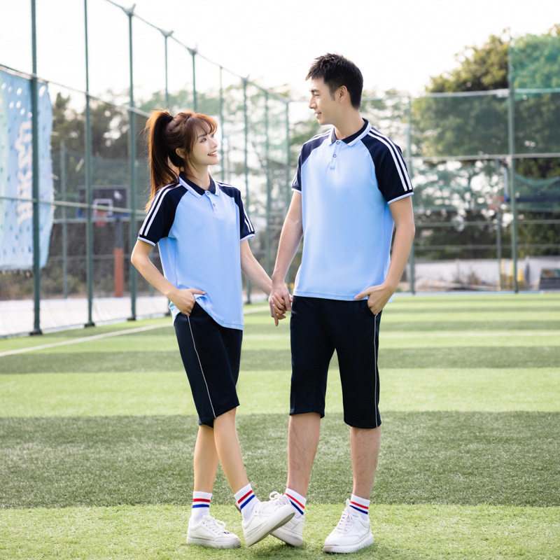 春季学生校服套装夏季初中运动学院风班服三件套高中生男女团体服