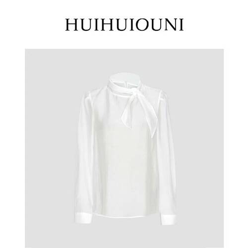 慧慧欧尼夏日立领绑带防晒小衫